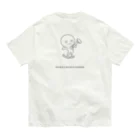 STUDIO SUNLIGHT WEB SHOPのぶーどぅーどーる「今日もどこかにはりつけられる」 オーガニックコットンTシャツ