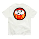 L-Monkeyのだるま オーガニックコットンTシャツ