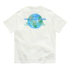 Mona♡ChirolのWorld of Love＆Peace＆SmileーBlue Vol.④－ オーガニックコットンTシャツ