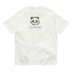 大阪ぱんだ(大阪パンダ)のロゴ(オーダーありがとうございます) Organic Cotton T-Shirt