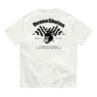 TOKYO倶楽部の傳農商店_チェックフラッグ オーガニックコットンTシャツ