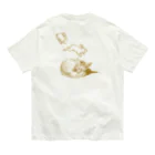 海賊猫 cocoのきつねのやくそく オーガニックコットンTシャツ