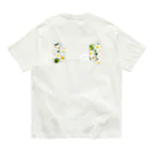 おみつ@くまこ堂🐻のノースポールに埋もれるくまこ Organic Cotton T-Shirt