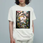 星めぐりマキのおひるね Organic Cotton T-Shirt