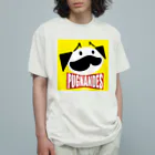 BEACSのPUGNANDES2022‗Yellow Organic Cotton T-Shirt