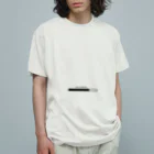 imoseのnow loading...(黒文字) オーガニックコットンTシャツ