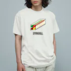 zeromathのthe springroll オーガニックコットンTシャツ