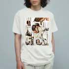 aoi.aoのLovers #2 オーガニックコットンTシャツ