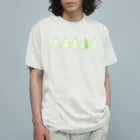 ジビエ屋のつらなるブナンな洋ナシ オーガニックコットンTシャツ