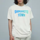 JIMOTOE Wear Local Japanの島本町 SHIMAMOTO TOWN オーガニックコットンTシャツ