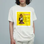 こどもサポート財団のランタン（正方形） Organic Cotton T-Shirt