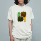 boo-banaのモクモク オーガニックコットンTシャツ