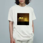 otaku meme queen Online ShopのDoge Moon Mars Beyond Organic Cotton T-Shirt