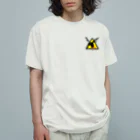 JIN_STYLEの針貝商事グッズ オーガニックコットンTシャツ