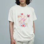 らふれしあのうさぎTシャツ オーガニックコットンTシャツ