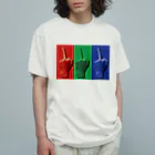 J.Boy’s STOREのRGB finger Organic Cotton T-Shirt