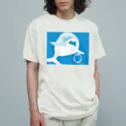 Drecome_Designのシロイルカ Organic Cotton T-Shirt