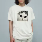 るるちゃんのイケメンめめちゃん オーガニックコットンTシャツ