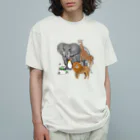 ♡Strawberry♡Milk苺SHOP♡の動物園に行く日に着るTシャツ オーガニックコットンTシャツ
