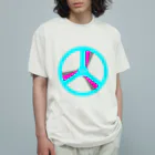 komgikogikoの3バトンホイール Organic Cotton T-Shirt