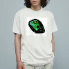 ただの爬虫類好きのグリーンイグアナ Organic Cotton T-Shirt