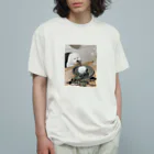 プンのお惣菜のめでた犬T オーガニックコットンTシャツ