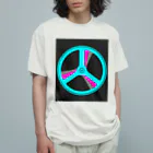 komgikogikoの3バトンホイール Organic Cotton T-Shirt