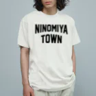 JIMOTOE Wear Local Japanの二宮町 NINOMIYA TOWN オーガニックコットンTシャツ