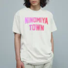 JIMOTOE Wear Local Japanの二宮町 NINOMIYA TOWN Organic Cotton T-Shirt