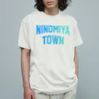 JIMOTOE Wear Local Japanの二宮町 NINOMIYA TOWN オーガニックコットンTシャツ