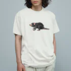 🐶シュナといろいろ🎨のタスマニアデビル Organic Cotton T-Shirt