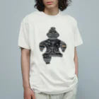 724の土偶に遭遇 オーガニックコットンTシャツ