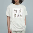 ロキの店の転がる犬 Organic Cotton T-Shirt