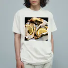 脳みそちゃんの【生牡蠣】脳みそちゃん Organic Cotton T-Shirt