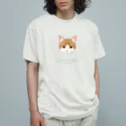 Baby Tigerのねこラブ・茶白 オーガニックコットンTシャツ