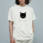 Baby Tigerのねこラブ・黒猫 Organic Cotton T-Shirt