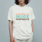 SDOのa wisdom of HUGE WOMBATS オーガニックコットンTシャツ