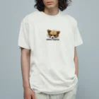 INU INU INUのONIKU TABETAI? オーガニックコットンTシャツ