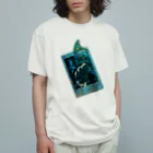 自由の溺れる。 オーガニックコットンTシャツ