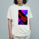 ニポトレ本舗☆投資家とトレーダーに捧ぐのボリンジャーバンド☆アグレッシブグラデVer オーガニックコットンTシャツ