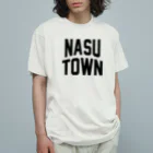 JIMOTO Wear Local Japanの那須町 NASU TOWN オーガニックコットンTシャツ