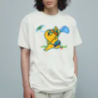 tokisanのラジカセ好きなメタボ猫さんの夏の夢。 オーガニックコットンTシャツ