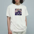 nostalgia のhydrangea Organic Cotton T-Shirt