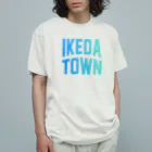 JIMOTOE Wear Local Japanの池田町 IKEDA TOWN オーガニックコットンTシャツ