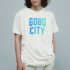 JIMOTOE Wear Local Japanの御坊市 GOBO CITY Organic Cotton T-Shirt