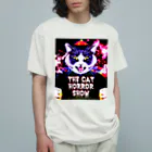 中華呪術堂（チャイナマジックホール）のTHE CAT HORROR SHOW Organic Cotton T-Shirt
