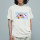 keeeeeep smilingの空活 （カメラ初心者） Organic Cotton T-Shirt