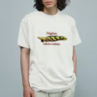 KazFishのポリプテルスエンドリケリー オーガニックコットンTシャツ