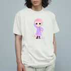 えりすん(Erisun)のえりすんちゃんキャラ オーガニックコットンTシャツ