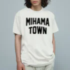 JIMOTOE Wear Local Japanの美浜町 MIHAMA TOWN オーガニックコットンTシャツ